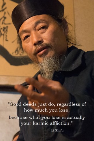 daoist monk in Wudang, Li shifu